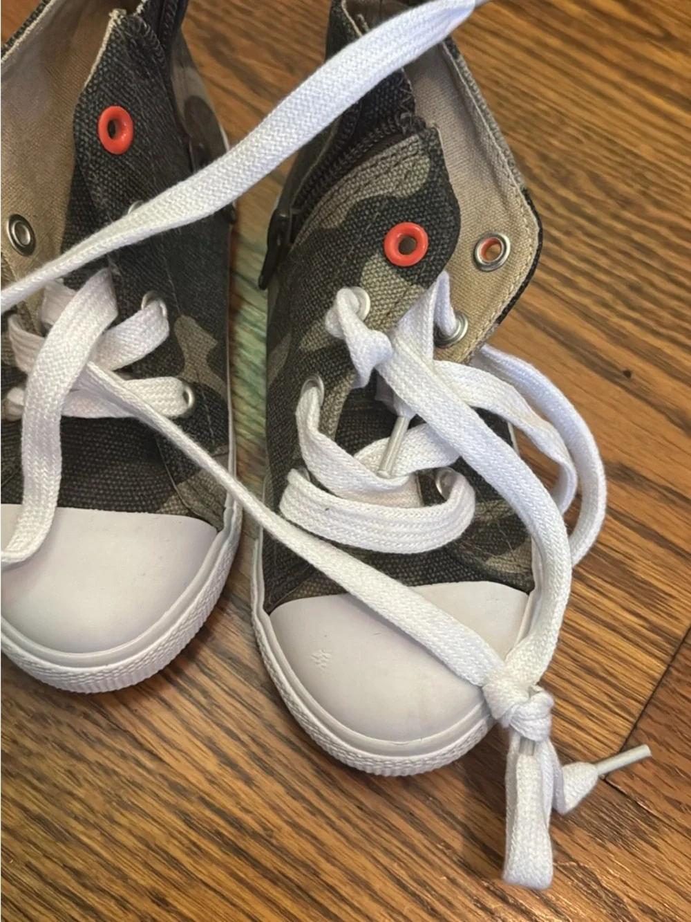 Cat & Jack Kids Camo High-Top Sneakers